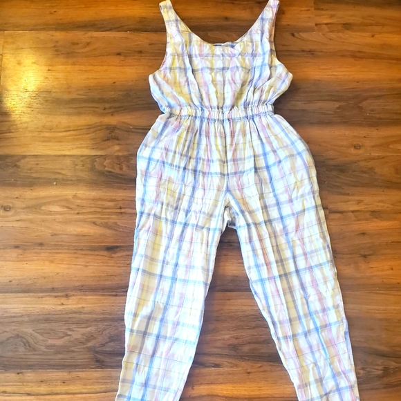 Pants & Jumpsuits 198 Vintage Jumper Tank Top Onsie Jumpsuit Poshmark